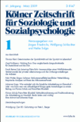Kölner Zeitschrift für soziologie und Sozialpsychologie